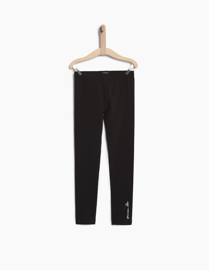 Legging noir fille-1