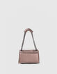 Bolso THE 1. glitter copper cuero metalizado M mujer-3 Bolso THE 1. glitter copper cuero metalizado M mujer-3