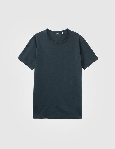 Tee-shirt L'Essentiel acier col rond Homme - IKKS