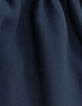 Robe marine recyclée ganses dentelle Femme-8