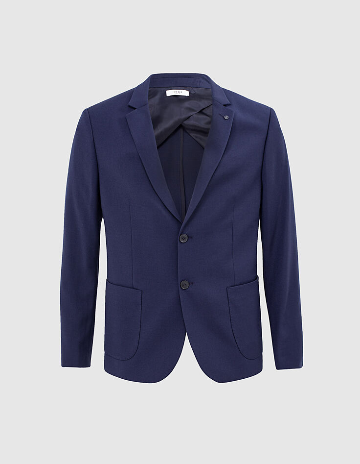 Indigoblauwe blazer Heren-1