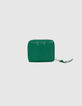 Cartera 1440 mini Compagnon cuero verde mujer-2