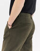 Pantalon chino CROPPED bronze Homme-5