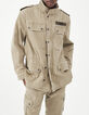 Sahariana Terra® Denim caqui claro hombre-2