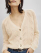 Women’s openwork knit cardigan-1