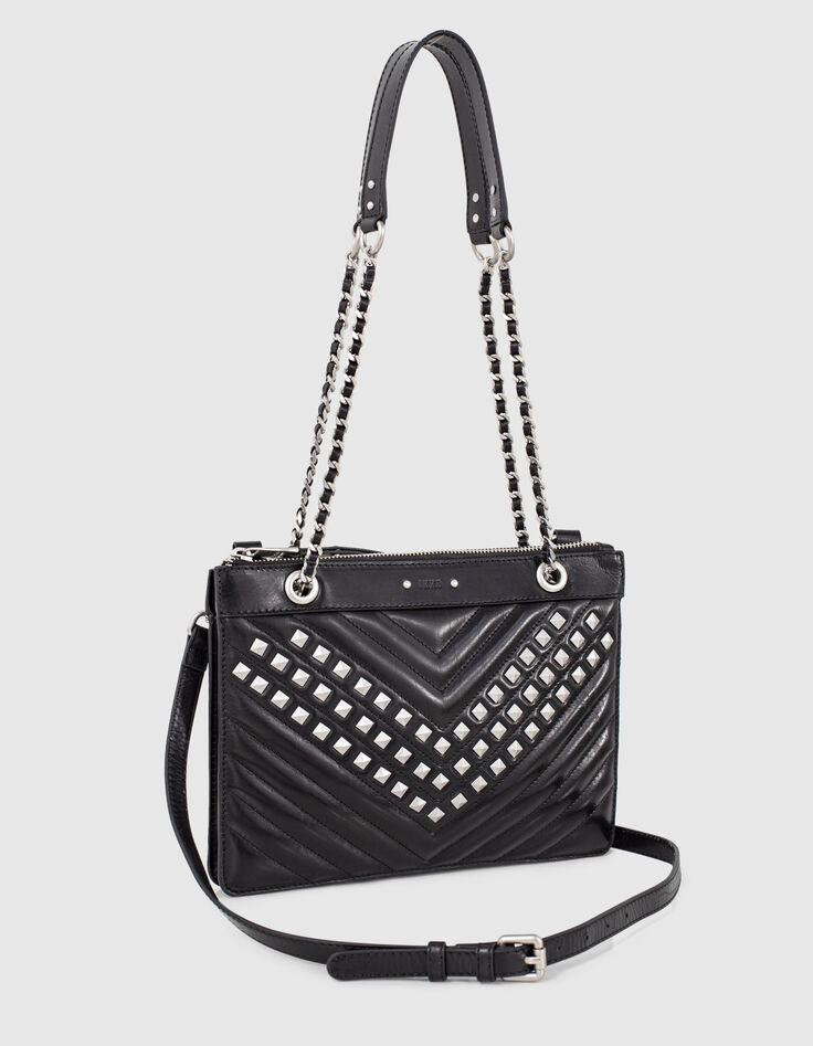 Damen-Pochette 1440 REPORTER CLOUS, Fischgr&auml;tensteppung-4