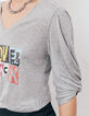 Women’s boxy slogan image Ecovero® viscose T-shirt-4
