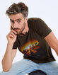 Tee-shirt bronze brodé Believe Homme-2