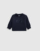 Robe 2-en-1 allover coeurs et sweat bébé fille-3