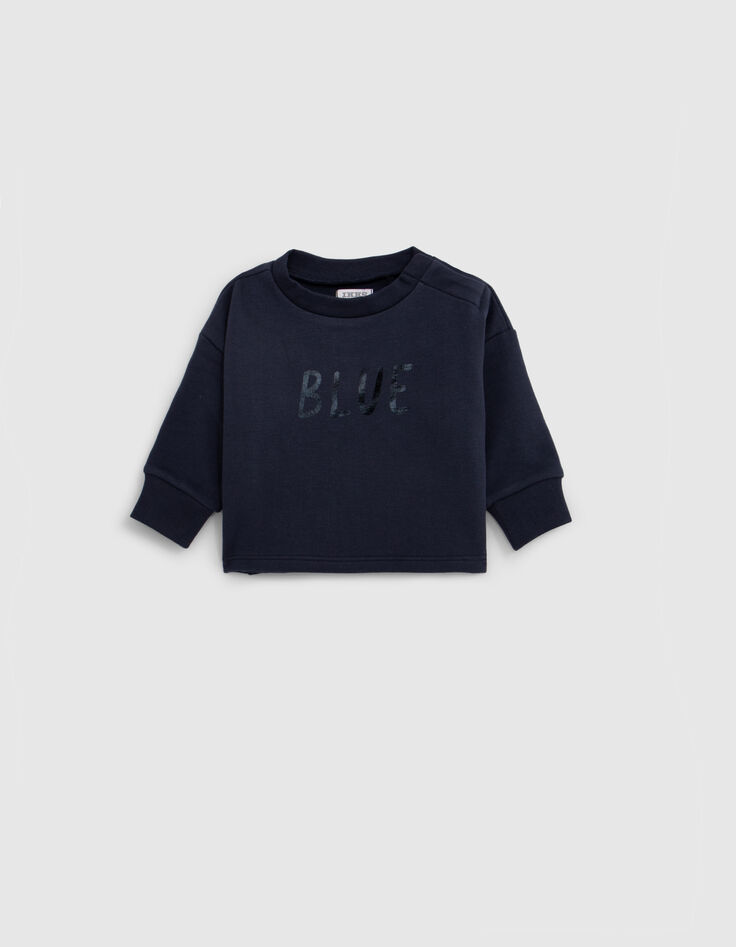 Robe 2-en-1 allover coeurs et sweat bébé fille-3