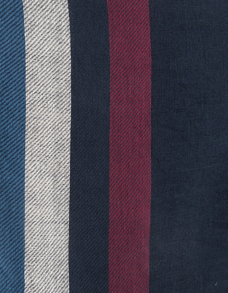 Men's striped scarf-2