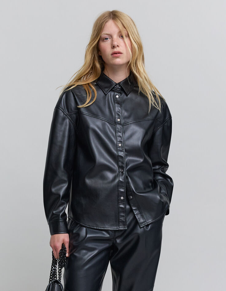 Camisa rock negra de mujer-3 Camisa rock negra de mujer-3