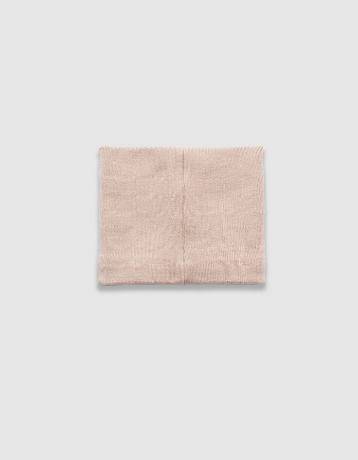 Snood beige punto niño-3