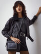 Boxy tas The Lover Rock zwart leer chroomvrij-7
