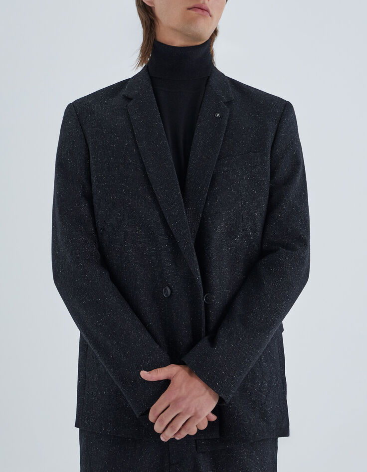 Pure Edition - Antraciet blazer double breasted Heren-2