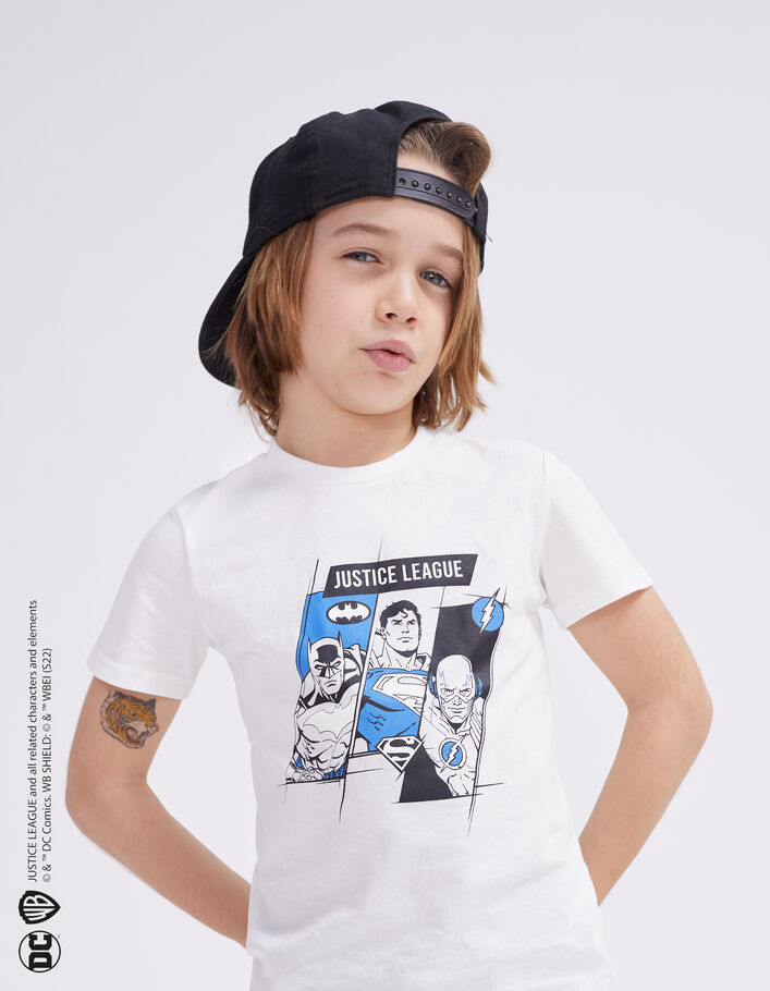 Boys' off-white IKKS - BATMAN capsule T-shirt