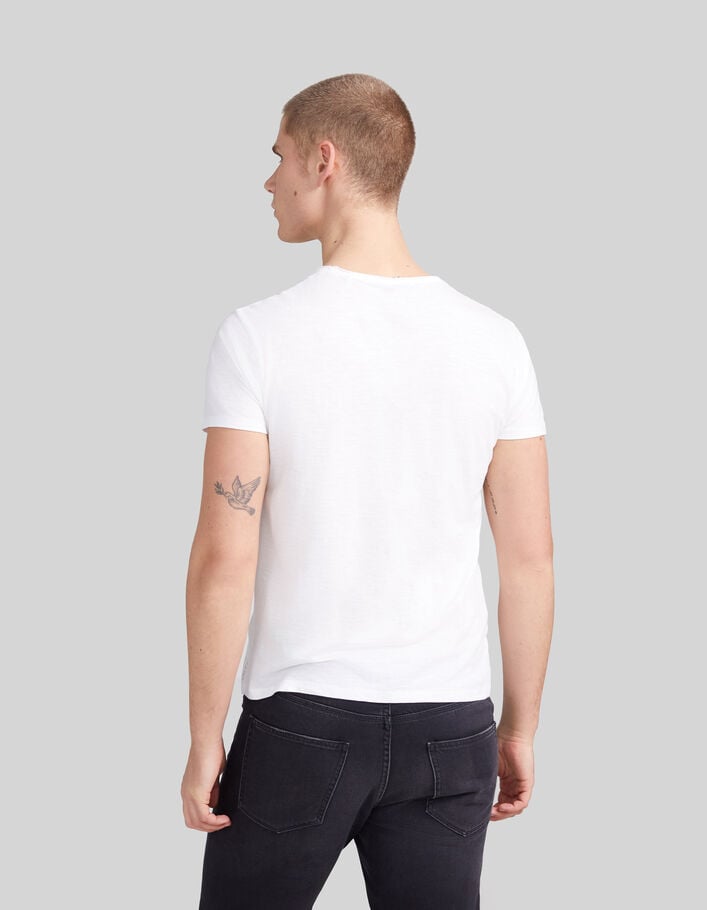 Men's Essential white t-shirt-3