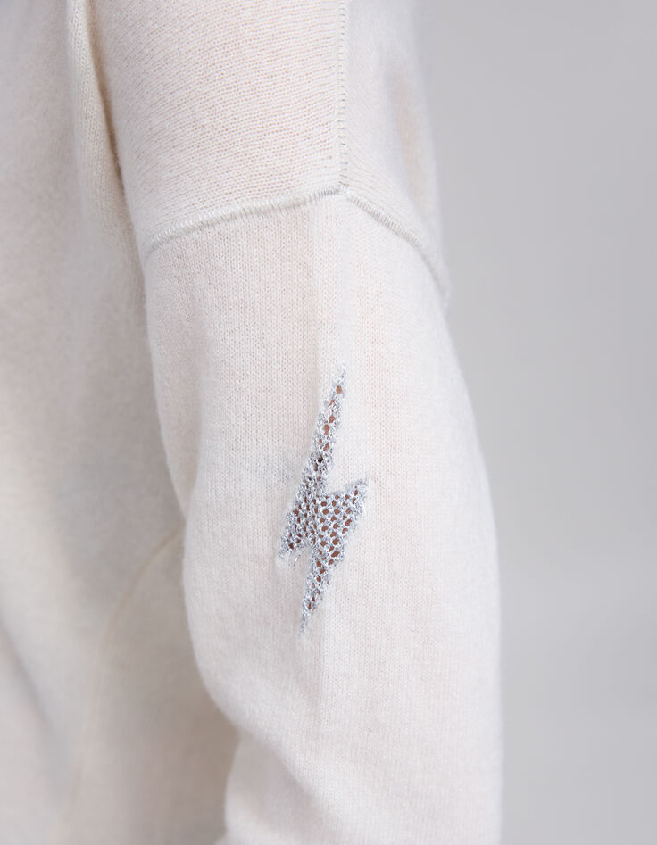 Damenpullover mit V-Ausschnitt aus 100 % Kaschmir-5 Damenpullover mit V-Ausschnitt aus 100 % Kaschmir-5
