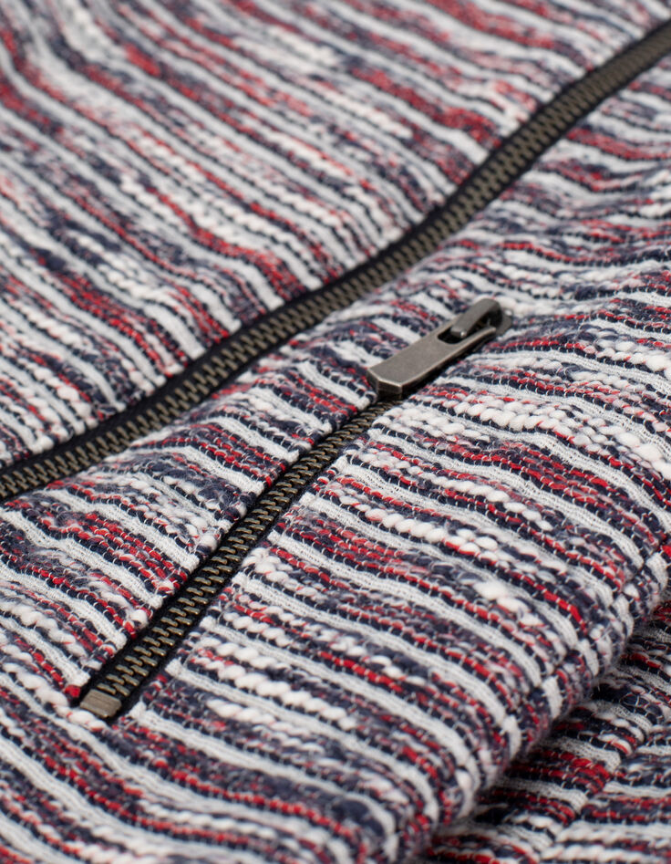 Chaqueta azul marino mini me lana tweed niña-6 Chaqueta azul marino mini me lana tweed niña-6