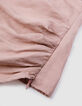 Blusa envolvente de Lyocell&reg; rosa para mujer-7