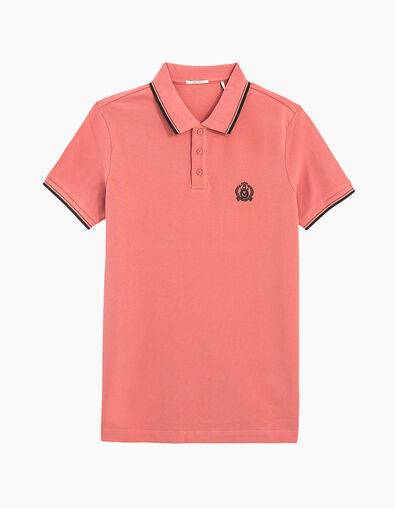 Polo rose indien homme - IKKS
