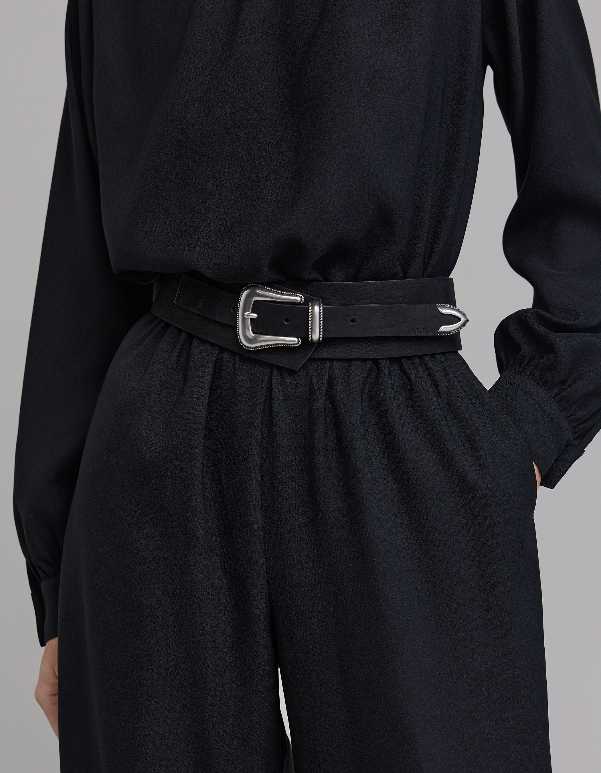 Ceinture cuir western femme cheap
