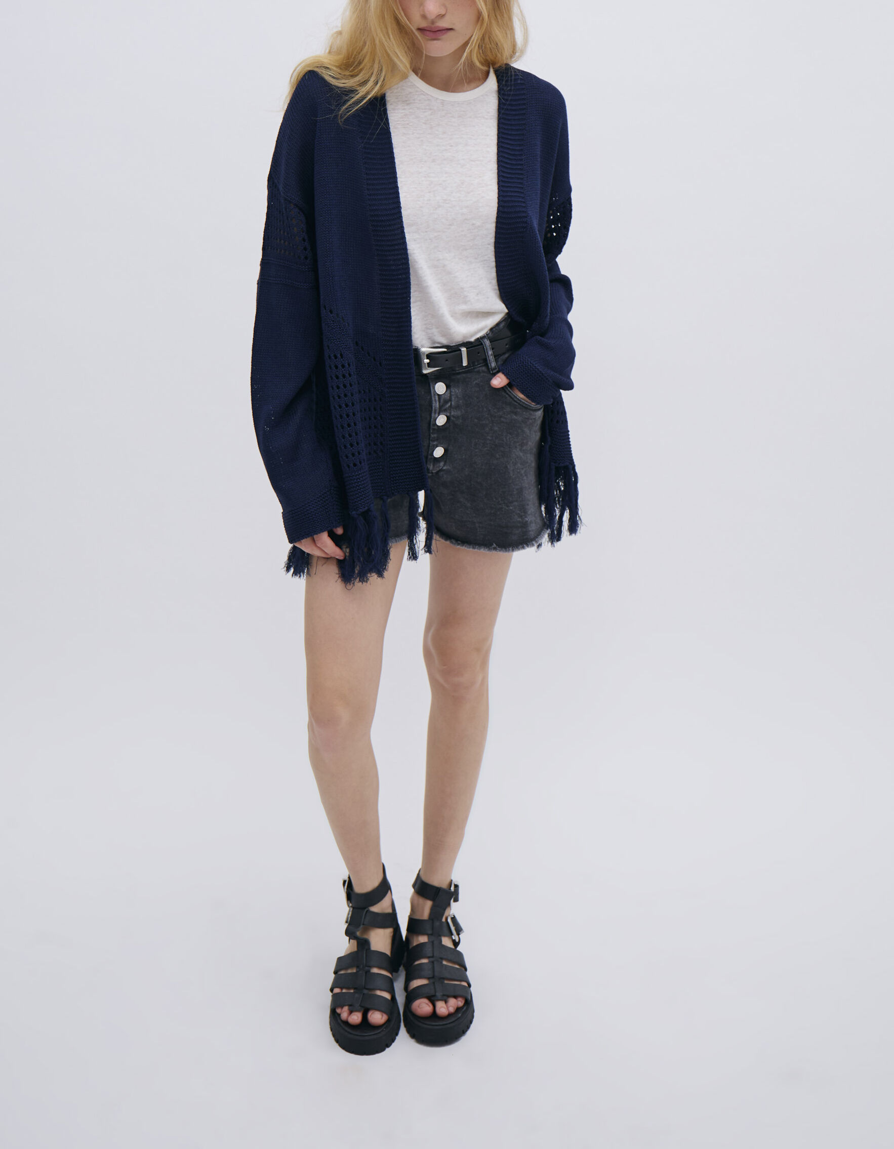Cardigan marine femme cheap