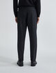 Men’s charcoal Pure Edition suit trousers-3