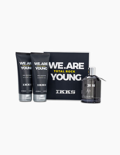 Boys’ IKKS Total Rock gift set with shower gel & hair gel - IKKS