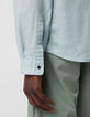 Men's horizon linen REGULAR shirt with Mandarin collar-5