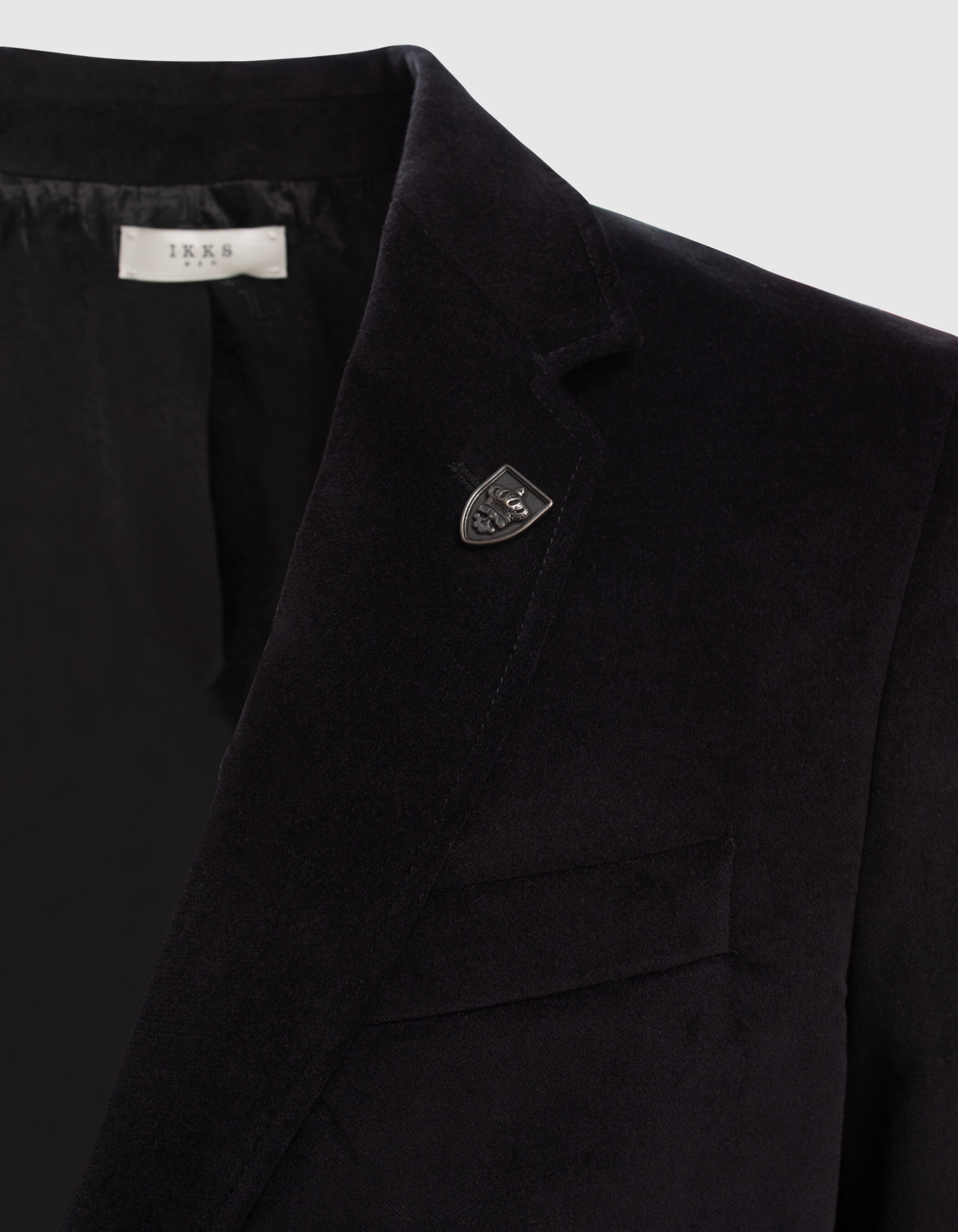 Veste velour noir 2025 homme
