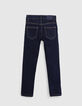 Jean SLIM brut avec badge et broderie garçon-7