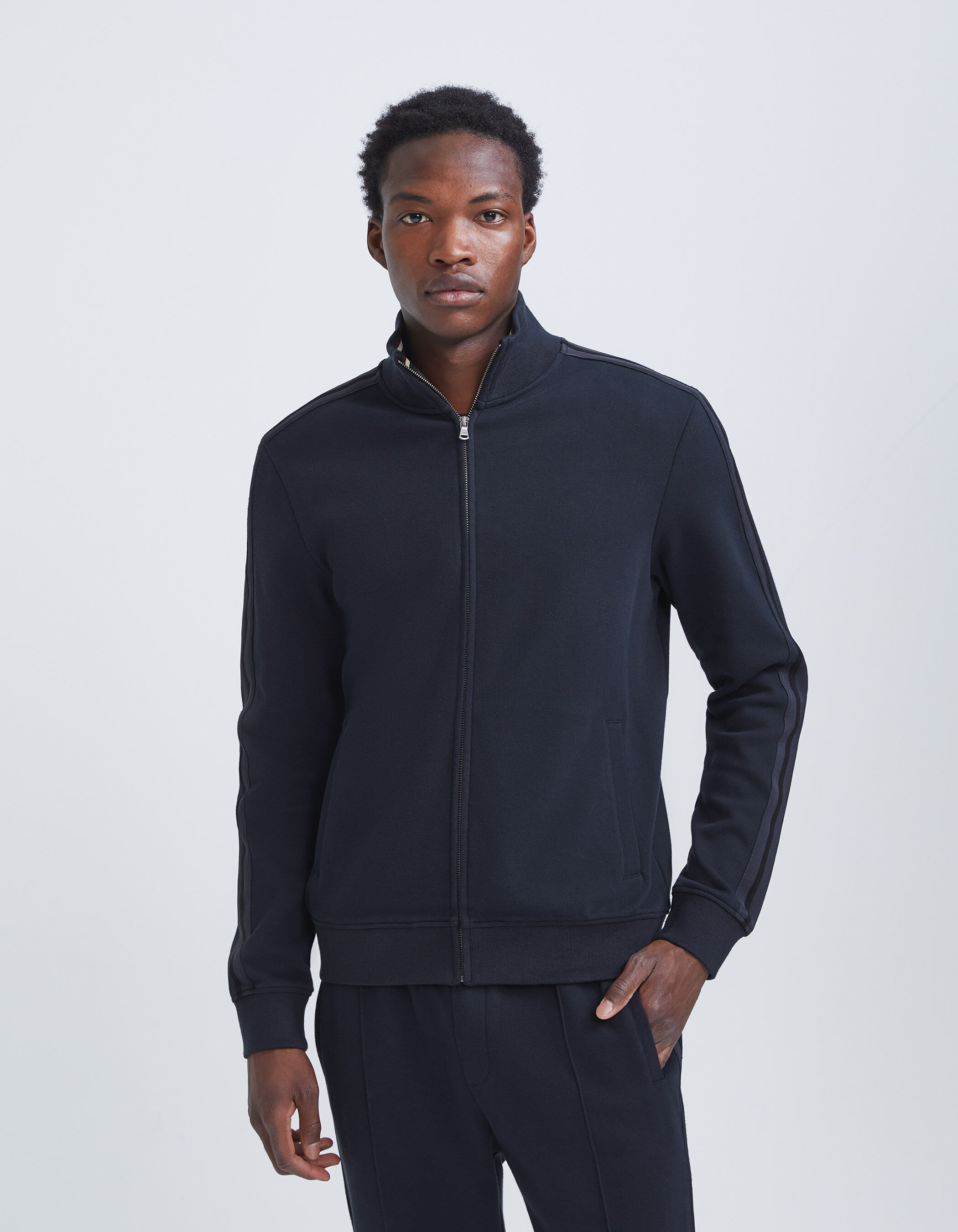 Sport cardigan top