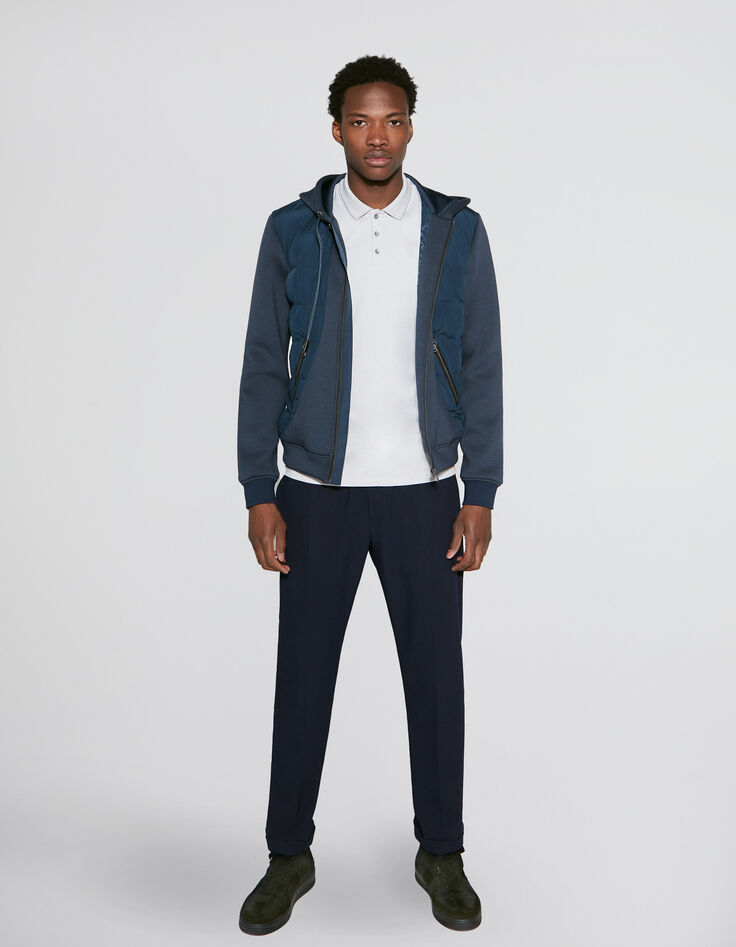 Polo gris met&aacute;lico hombre-6
