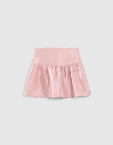 Jupe courte rose fille - IKKS