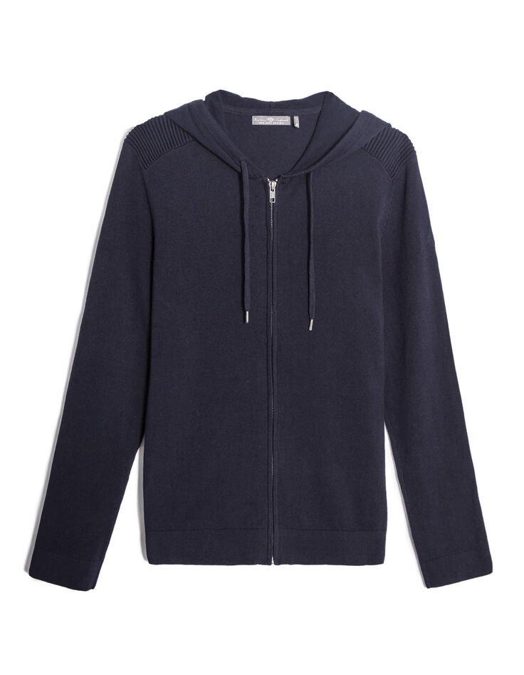 Grauer Cardigan-5