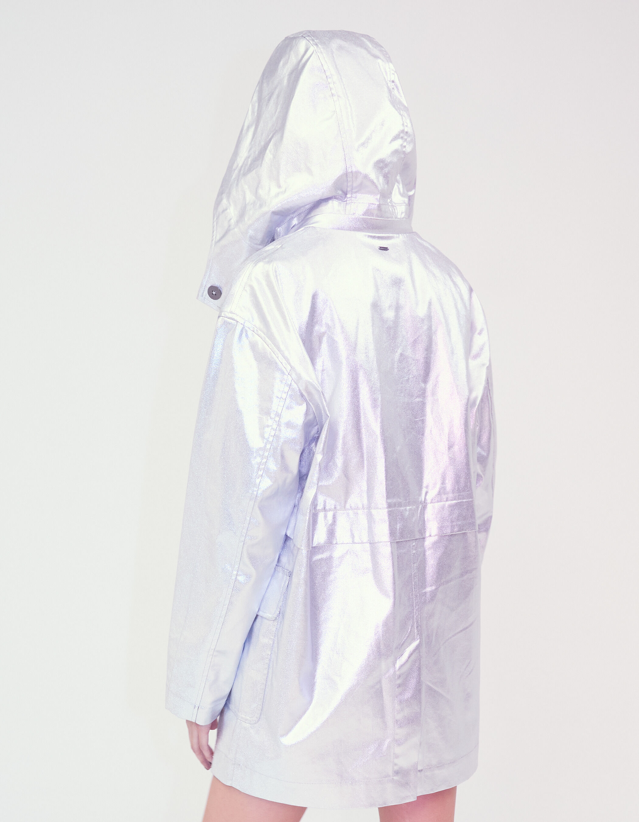 Parka argentée sales femme