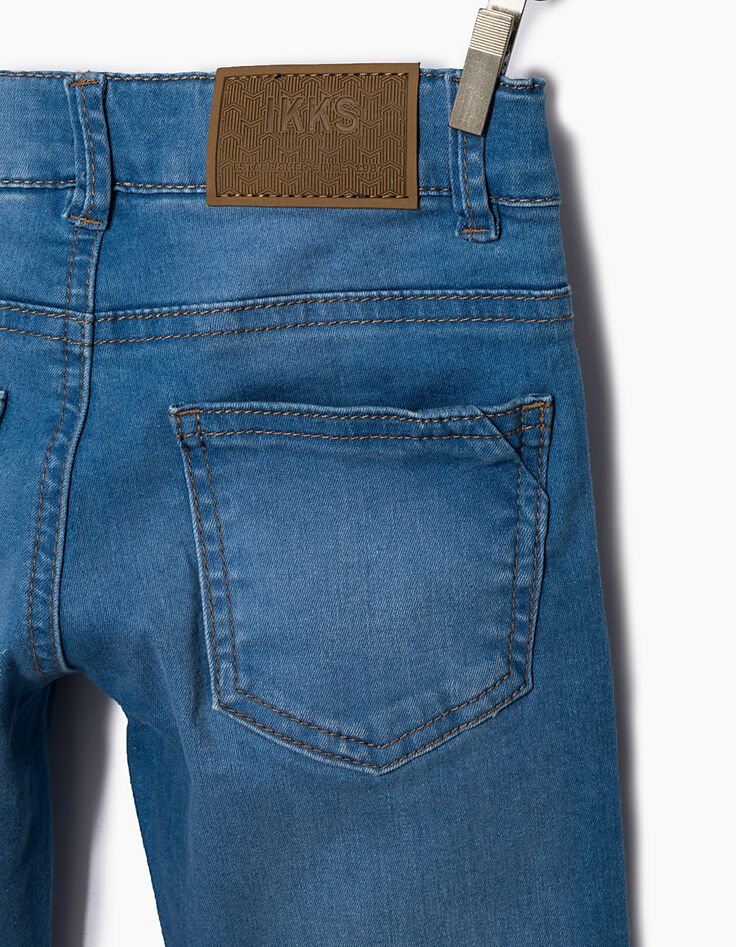 Jean slim faded blue garçon -4