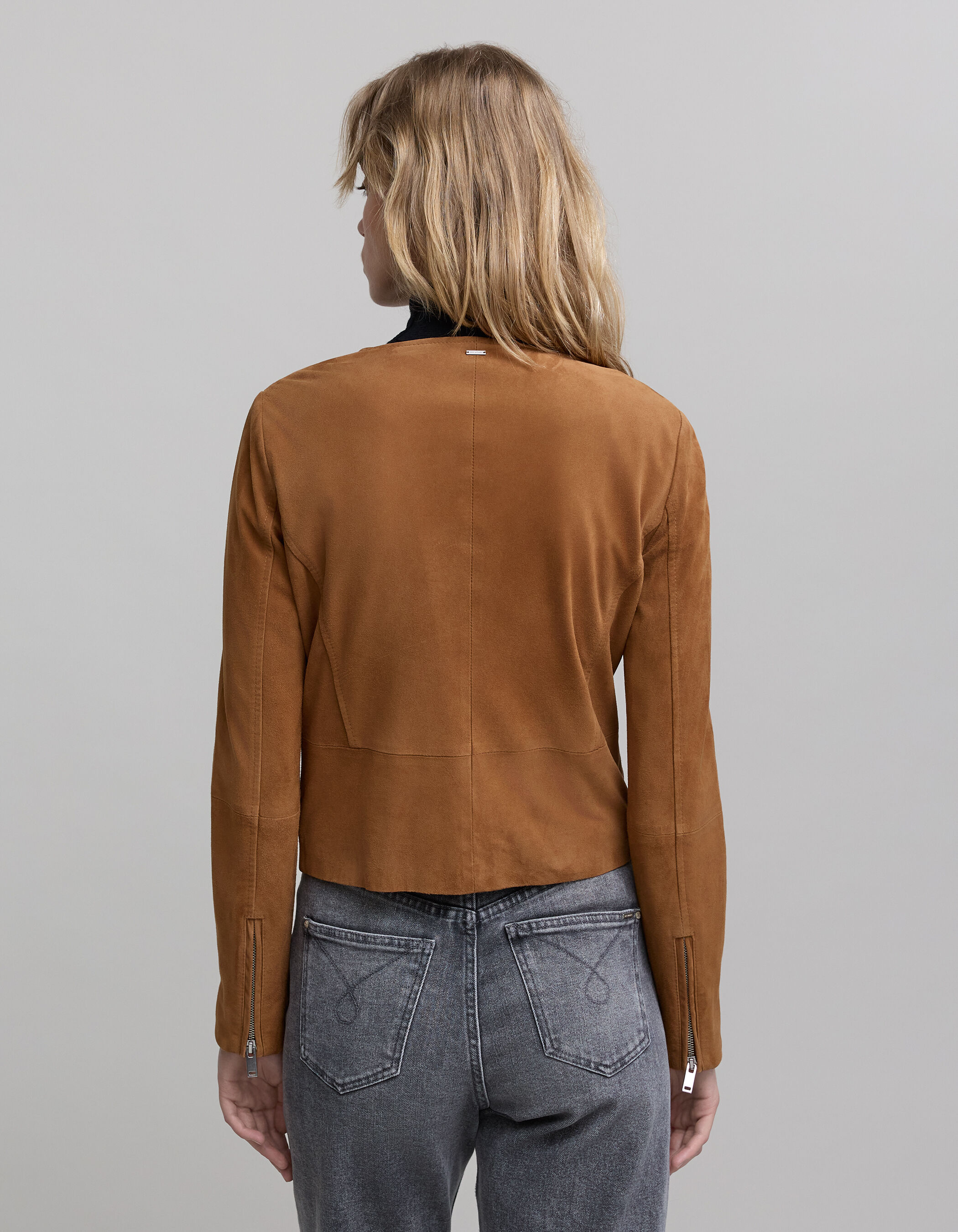 Women s goatskin jacket IKKS