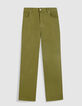 Jean large vert Lyocell&reg; taille haute Edie Femme-7