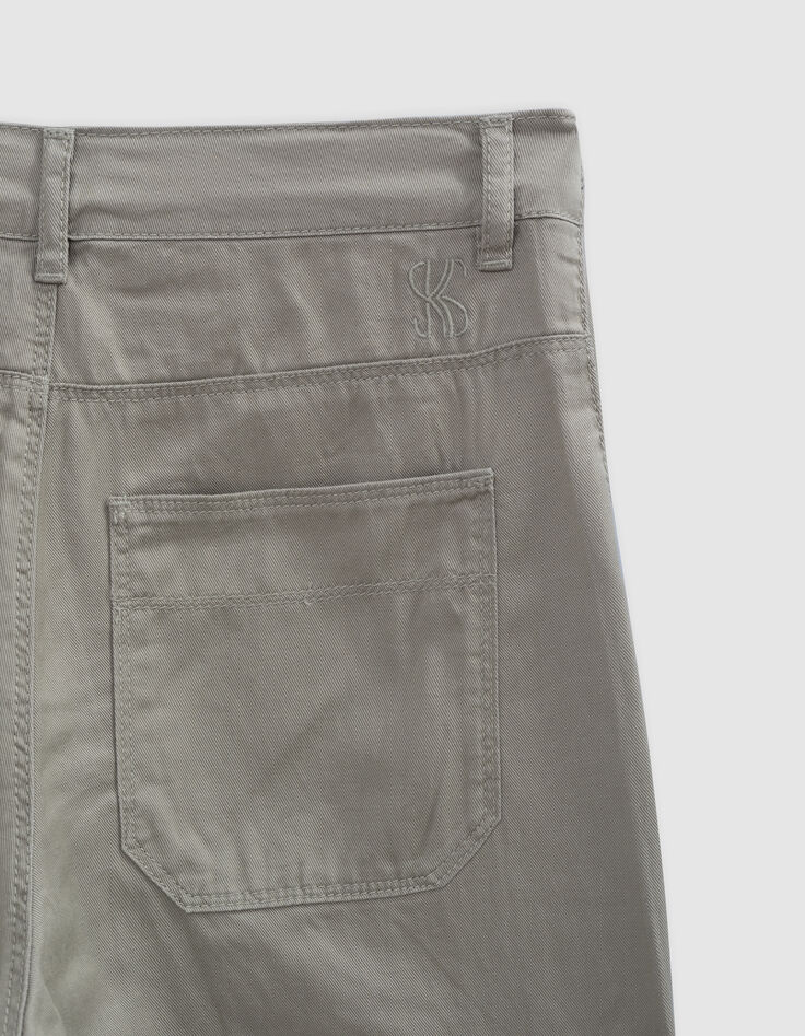 Pantalon BATTLE vert fille-8