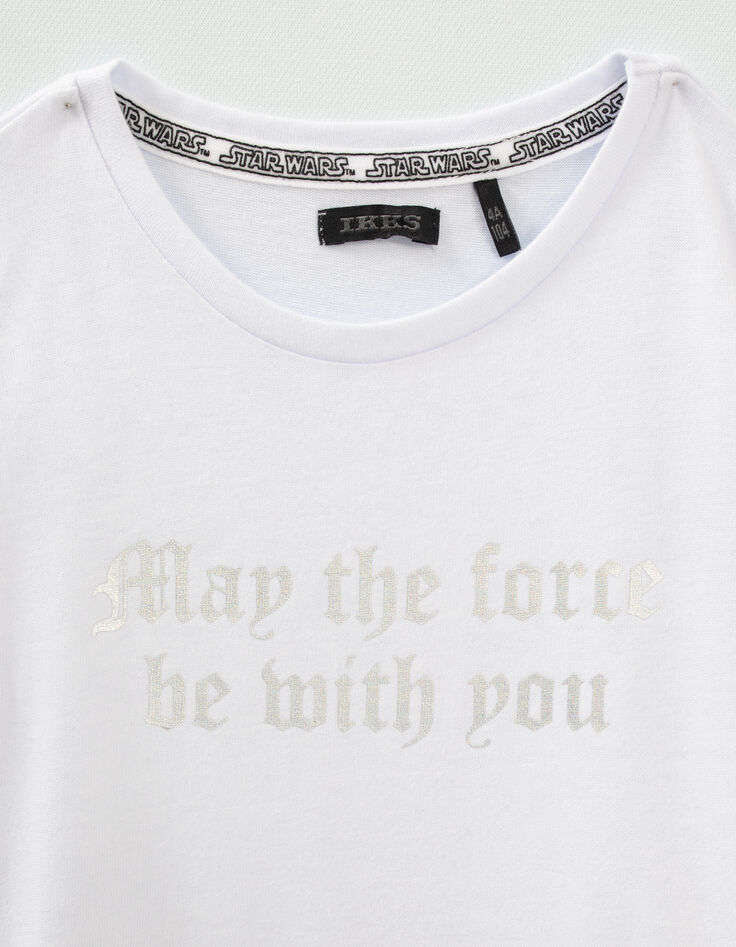 Robe noire 2 en 1 et sweat velours IKKS - STAR WARS™ fille-4