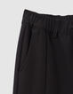 Zwarte BATTLEbroek joggingstijl jongens-6