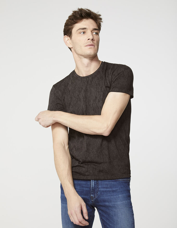 Khaki Herrenshirt-3