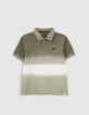 Polo caqui deep dye ni&ntilde;o-1