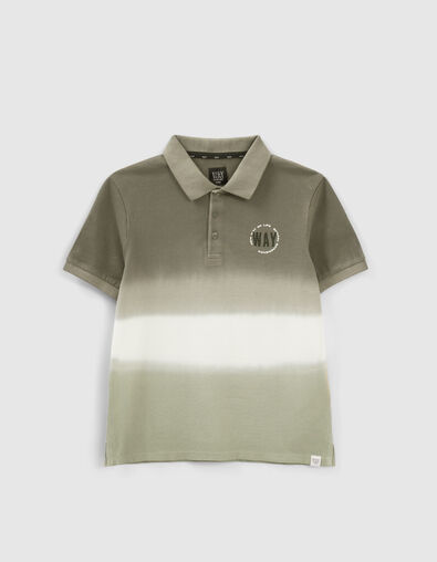 Polo caqui deep dye ni&ntilde;o - IKKS
