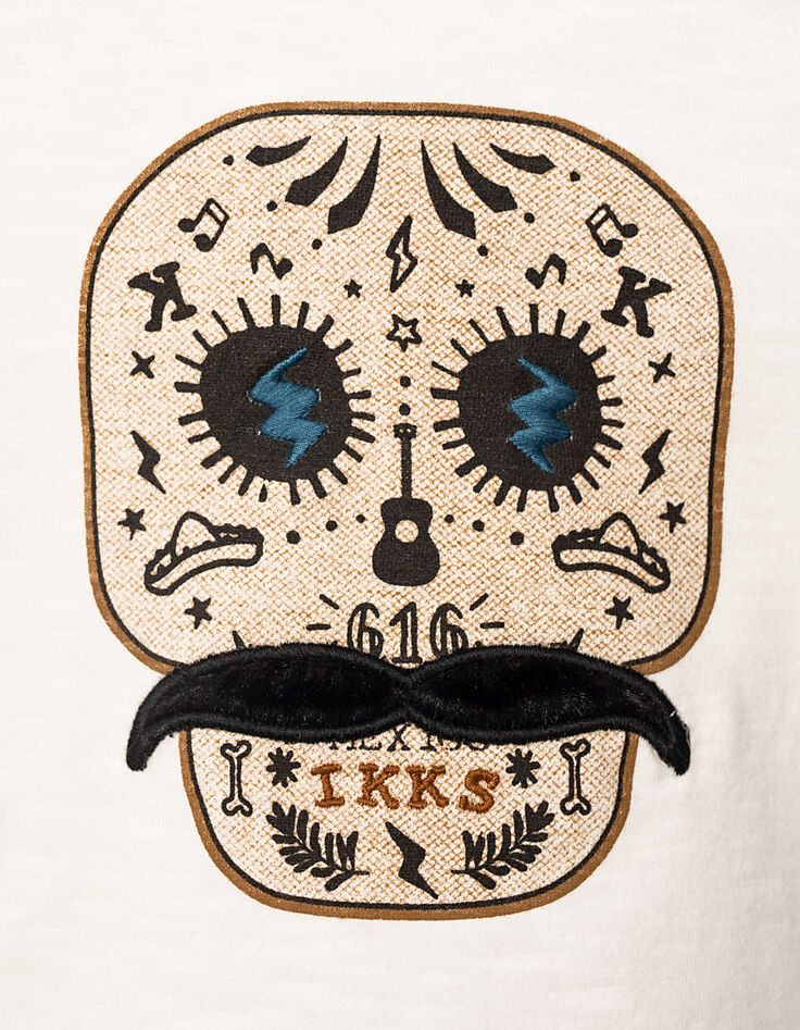 Camiseta calavera bebé niño -3 Camiseta calavera bebé niño -3