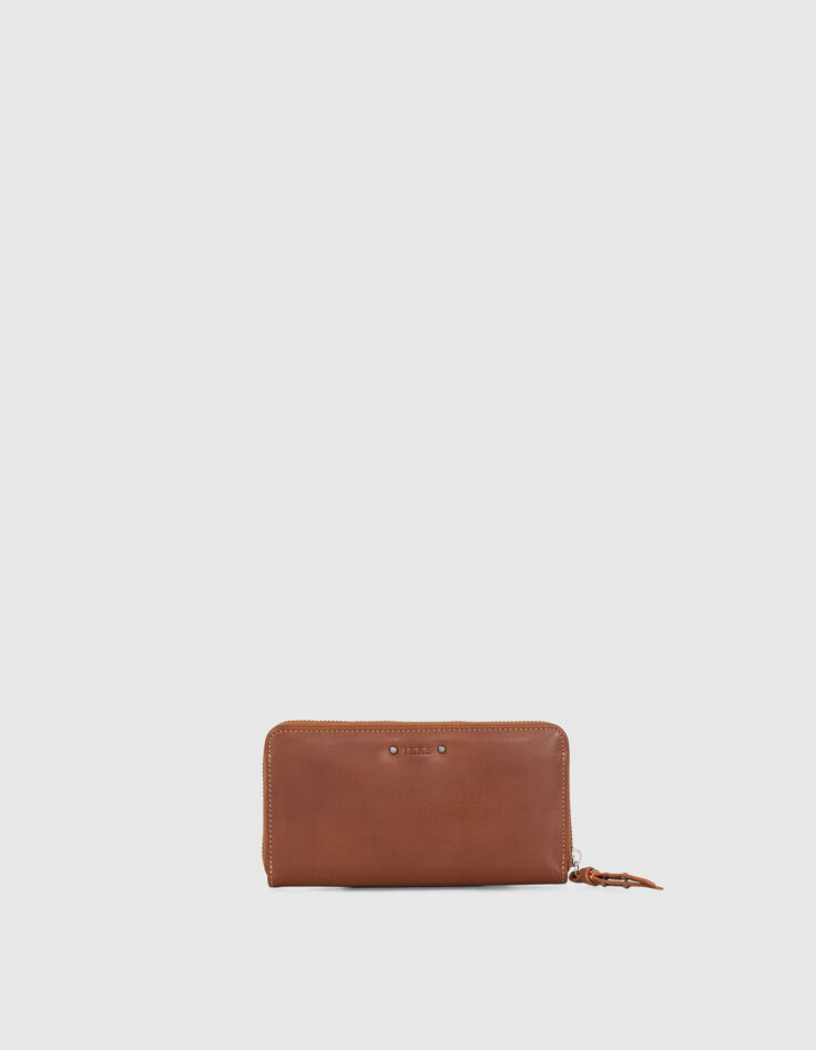 Cartera 1440 COMPAGNON NOISETTE acolchado espiga mujer-2