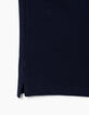 Boy&rsquo;s navy organic cotton polo shirt-5