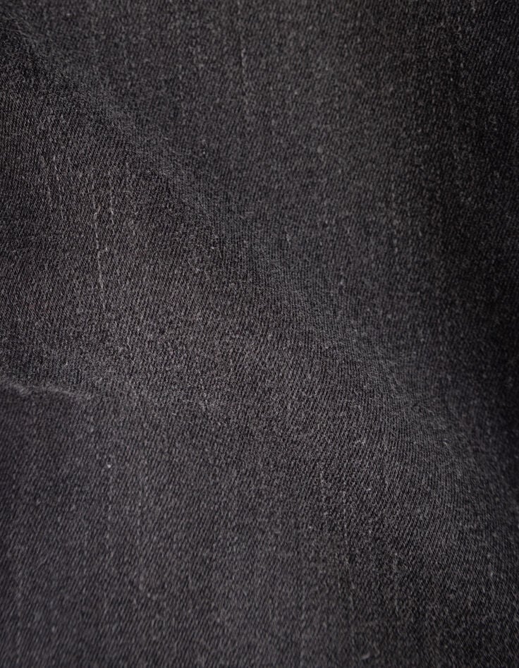 Girls’ grey flared jeans with visible buttons-10 Girls’ grey flared jeans with visible buttons-10